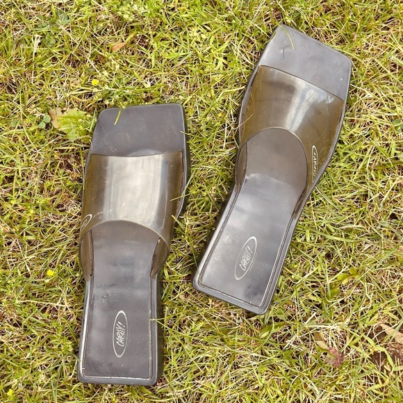 vintage Y2K PVC sandals - Size  8 - Picture 2 of 5